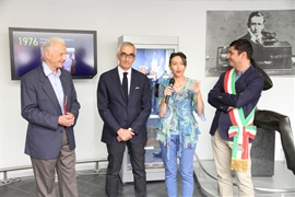 Foto inaugurazione Mostra Marconi